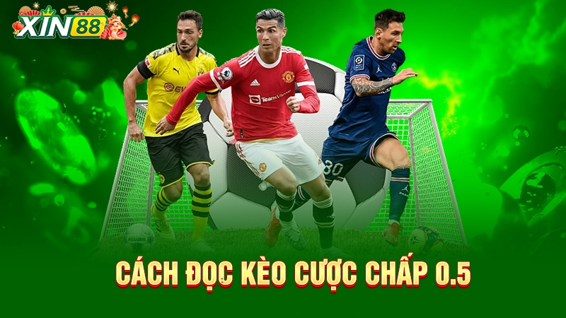 Cược chấp 0.5 là gì? Mẹo chơi kèo hay tại nhà cái Xin88 2 Cách đọc kèo cược chấp 0.5 là gì